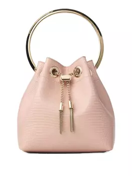 Jimmy Choo сумка-ведро Bon Bon, розовый