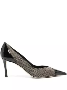 Jimmy Choo туфли Cass 75, черный