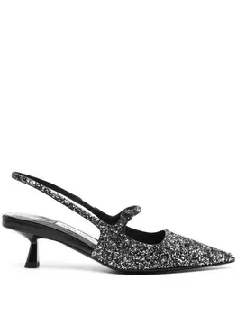 Jimmy Choo туфли Didi 45, серебристый