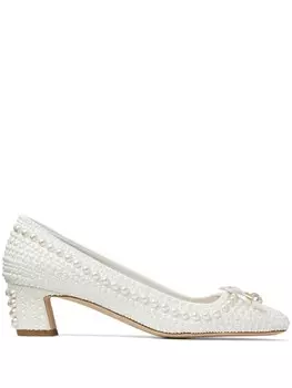 Jimmy Choo туфли Elme 45, белый