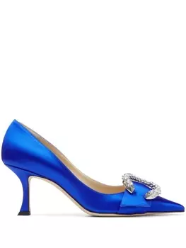 Jimmy Choo туфли Melva 70 с заостренным носком, синий