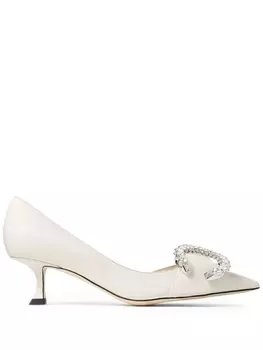 Jimmy Choo туфли Melva Dorsay 50, нейтральный цвет
