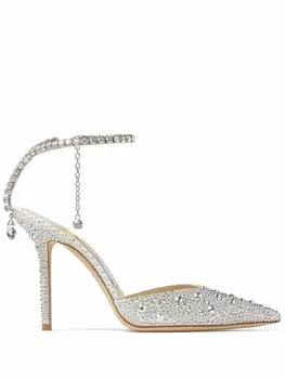 Jimmy Choo туфли Saeda 100, белый