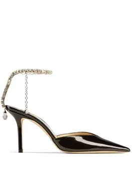 Jimmy Choo туфли Saeda 85, черный