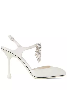 Jimmy Choo туфли Verity 95, нейтральный