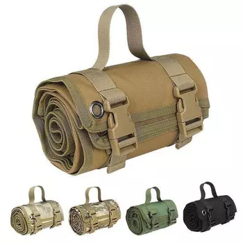 Jingbang складной портативный камуфляжный водонепроницаемый и влагостойкий уличный тактический тренировочный коврик для стрельбы, альпинизма, кемпинга, цвета хаки