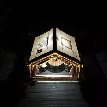 Jingdian Guangnian хлопковая палатка надувная палатка на 3-4 человека