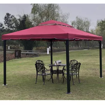 Jingdian Guangnian JDGN Римская маркиза маркиза 35x35, роскошная модель с двойными сторонами, включая двойные шторы, классическая модель 25x25 с двойными шторами