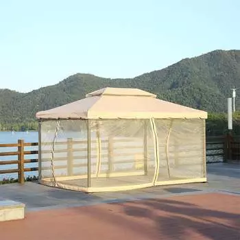 Jingdian Guangnian JDGN Римский тент садовый тент 3х3 классическая модель без штор Классическая модель 4х4 без штор