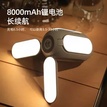 Jingdian Guangnian кемпинговая лампа со сверхдлительным сроком службы батареи, многофункциональная палаточная лампа для кемпинга