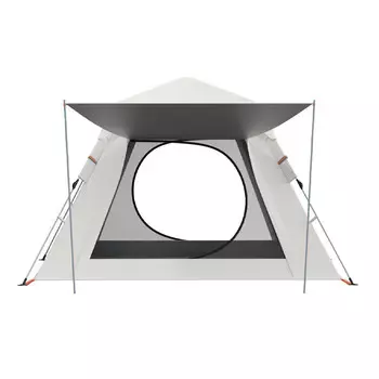 Jingdian Guangnian кемпинговая палатка для пикника на открытом воздухе, виниловая палатка с навесом на 35 человек, бежевая палатка по умолчанию, палатка с серебряным навесом на 35 человек, рис