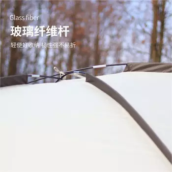 Jingdian Guangnian кемпинговый автомобиль с задним навесом, палатка, кемпинговый автомобиль, бежевый, 5/8 человек