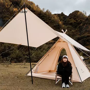 Jingdian Guangnian Nissan палатка водонепроницаемая с пирамидальным навесом палатка Nissan палатка 3/4 человека