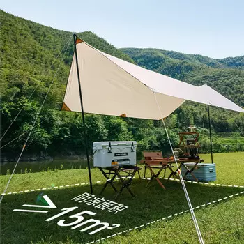 Jingdian Guangnian очень большая палатка с балдахином, площадь 35/