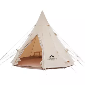 Jingdian Guangnian палатка-юрта для кемпинга 3м х 3м хлопок с дымоходом Юрта на 36 человек 3м х 3м хлопок с