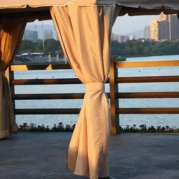 Jingdian Guangnian Римский садовый тент 3x4 Классическая модель включает двойные шторы