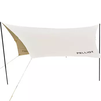 Jingdian Guangnian шестиугольный хлопковый большой навес, походная палатка цвета слоновой кости, 420/410 см, хаки, 24 м, навес, столб/