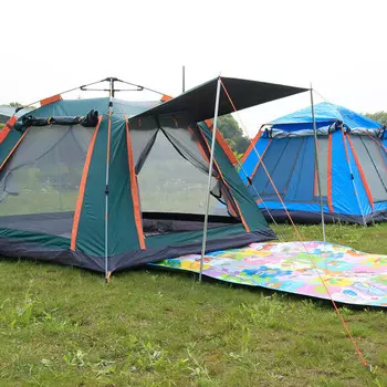 Jingdian Guangnian Tent Camping Upgrade Серебристая коллоидная зеленая одиночная палатка (предметы коллекции будут отправлены первыми)