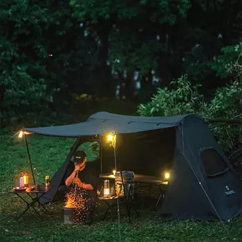 Jingdian светлый большой ночной приют палатка темная ночь темная ночь/