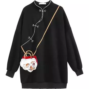 JK&JS Свитшот женские черная