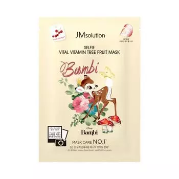 JM Solution Selfie Vital Витаминное дерево Фруктовая маска 30 мл, BEIGE