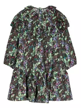 Jnby by JNBY мини-платье с абстрактным принтом, нейтральный цвет