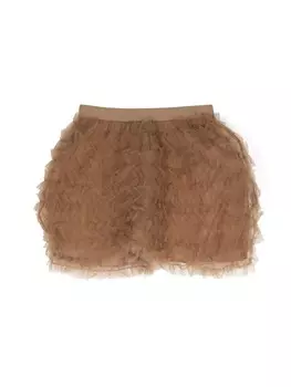 Jnby by JNBY плиссированная мини-юбка, коричневый