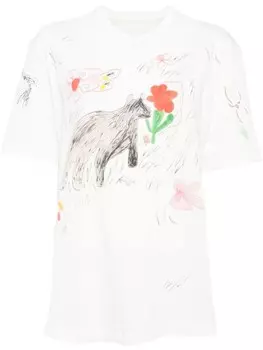 JNBY футболка с короткими рукавами, белый