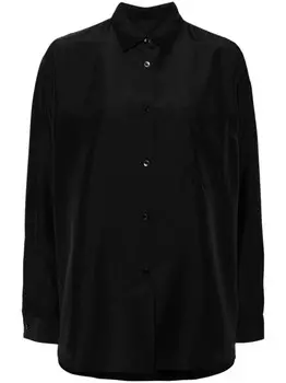 JNBY шелковая рубашка Mulberry, черный