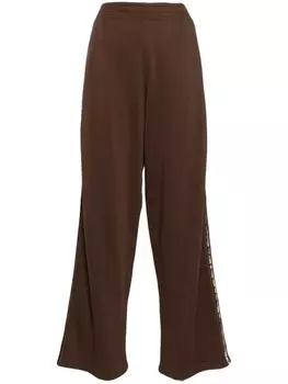 JNBY спортивные брюки с полосками, коричневый