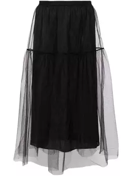 JNBY юбка а-силуэта, черный