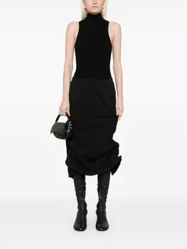 JNBY юбка асимметричного кроя, черный