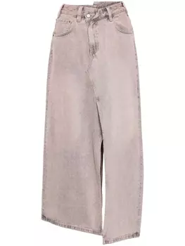 JNBY юбка асимметричного кроя, розовый