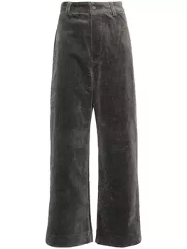 JNBY вельветовые брюки прямого кроя, серый