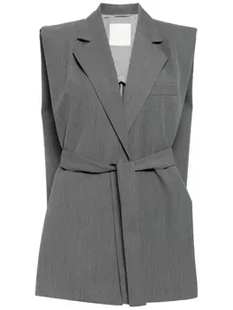 JNBY жилет с завязками, серый