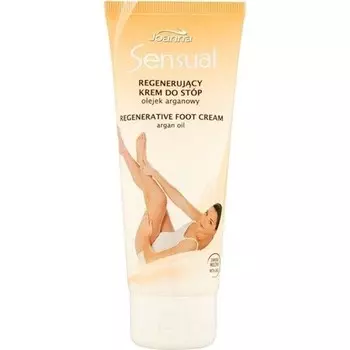 Joanna Чувственный восстанавливающий крем для ног 100 г аргановое масло
