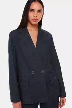 Joanna джинсовая куртка Whistles, синий