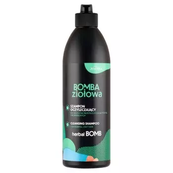 Joanna Herbal Bomb Очищающий шампунь для жирных и нормальных волос 500 мл