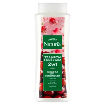 Joanna Naturia Шампунь 2в1 с вишневым кондиционером, 500 мл