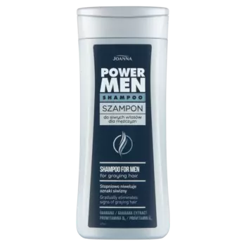 Joanna Power Men Шампунь для мужских седых волос, 200 мл