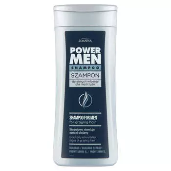 Joanna Power Men шампунь от седых волос для мужчин 200мл