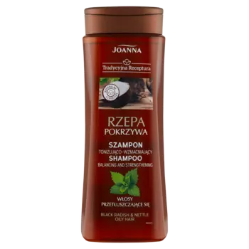 Joanna шампунь для волос из репы и крапивы, 300 мл