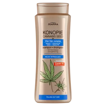 Joanna укрепляющий шампунь от выпадения волос, 400 мл