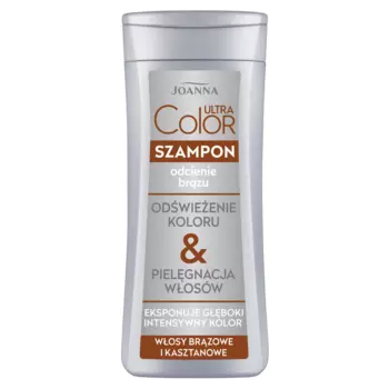 Joanna Ultra Color System шампунь для волос в оттенках коричневого, 200 мл