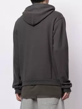 John Elliott худи с кулиской, серый