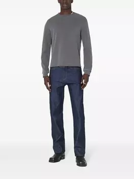 John Elliott прямые джинсы, синий