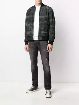 John Elliott толстовка с воротником, белый