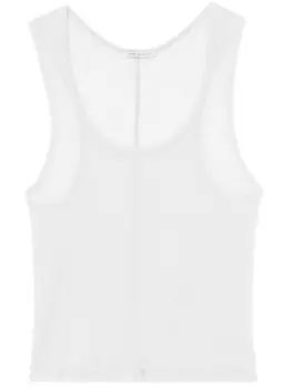 John Elliott топ с круглым вырезом, синий