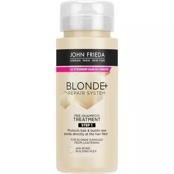 John Frieda Blonde+ Repair System Средство перед мытьем волос 100 мл