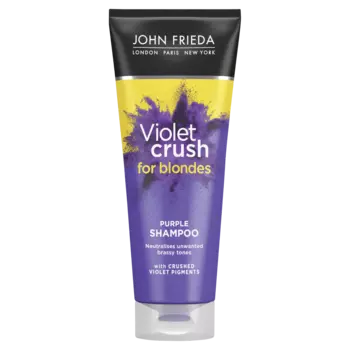 John Frieda Violet Crush шампунь для волос с фиолетовыми пигментами против желтизны, 250 мл